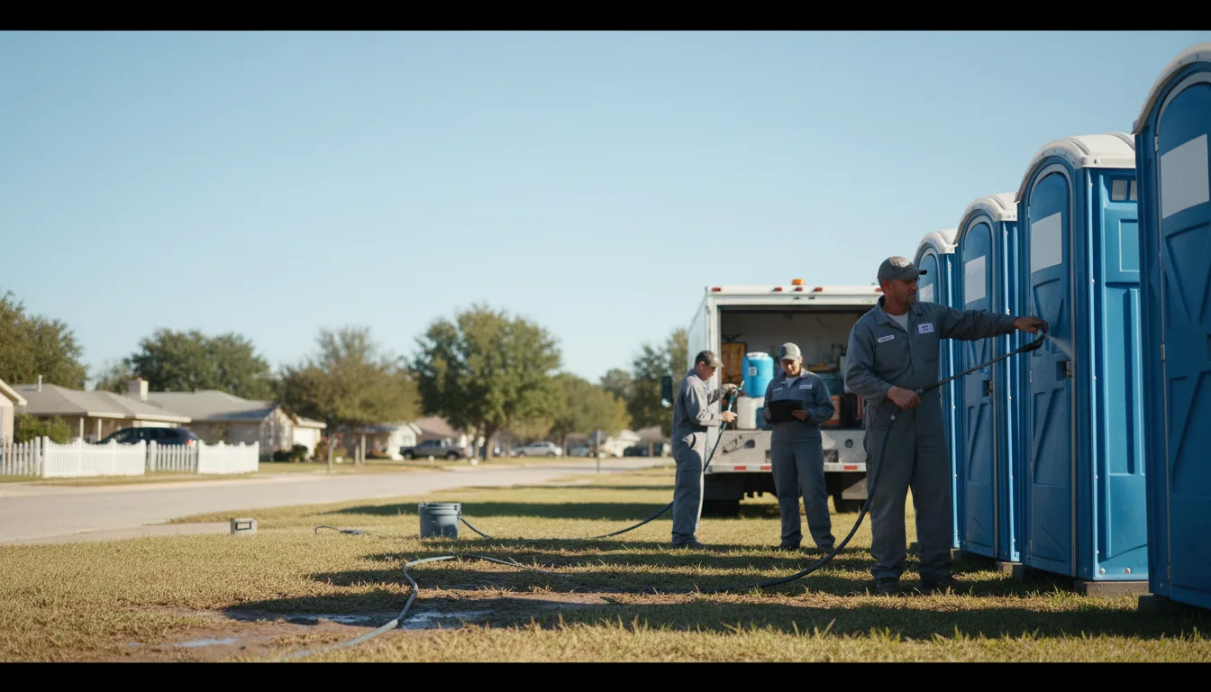 Long-Term Portable Toilet Rental in Upper Sandusky, OH near me
